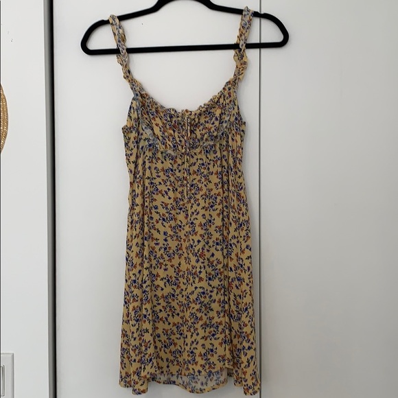 Beach riot floral Olivia dress yellow - Picture 3 of 5